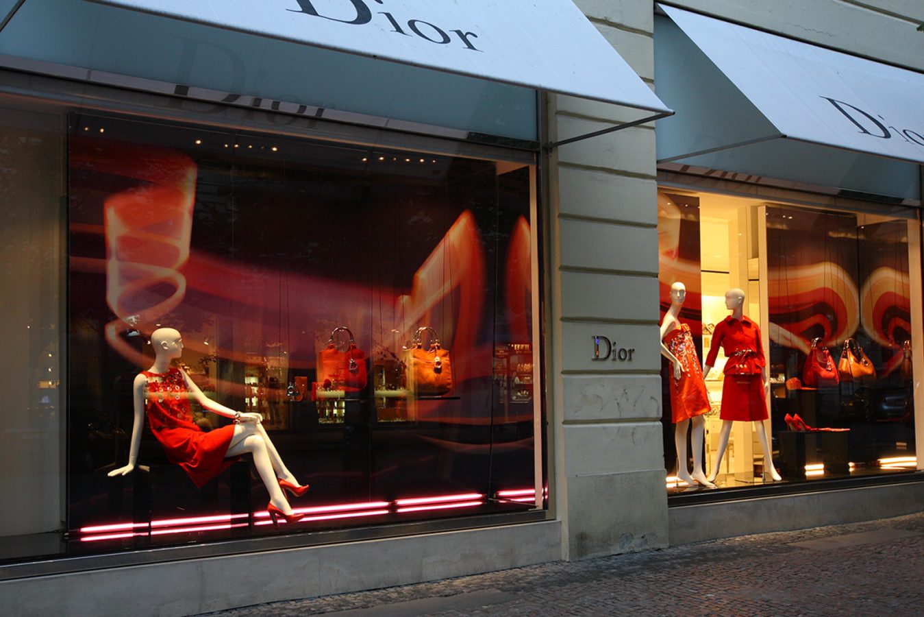 DIOR Window Display Service, Europe Dior Couture